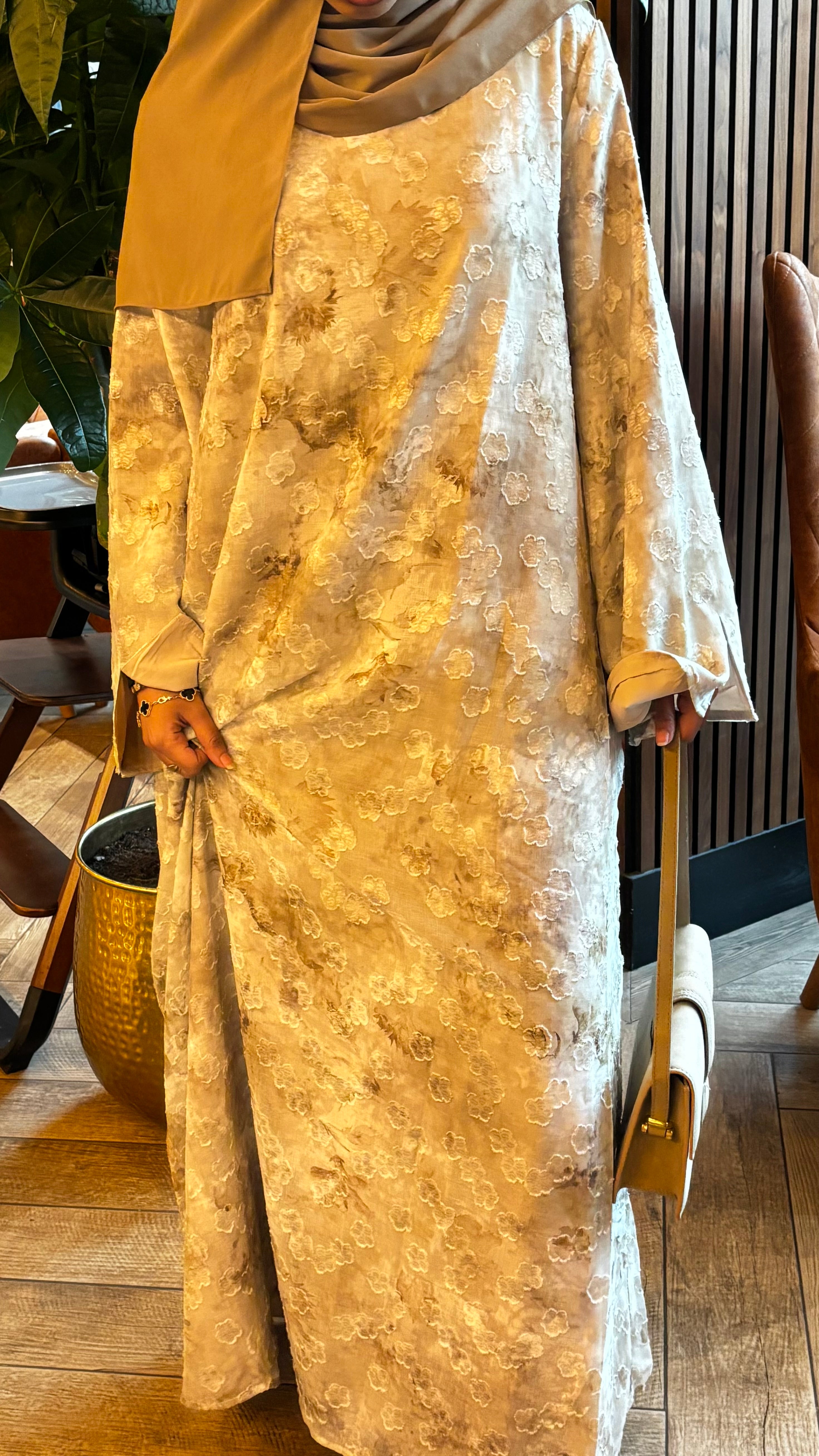 Hana Floral Abaya