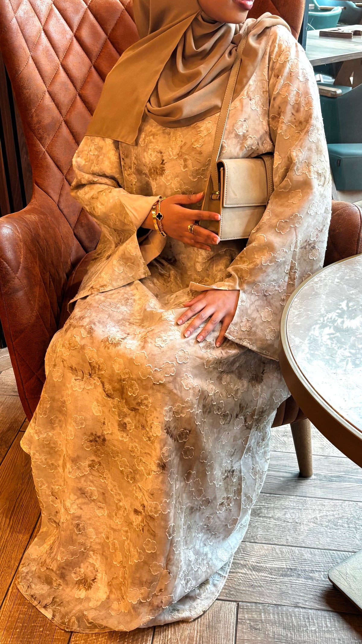 Hana Floral Abaya