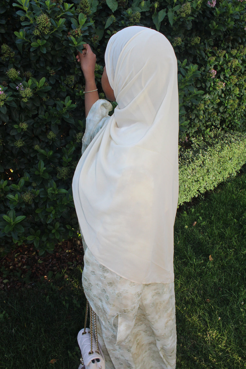 Hana Butter Yellow Floral Abaya