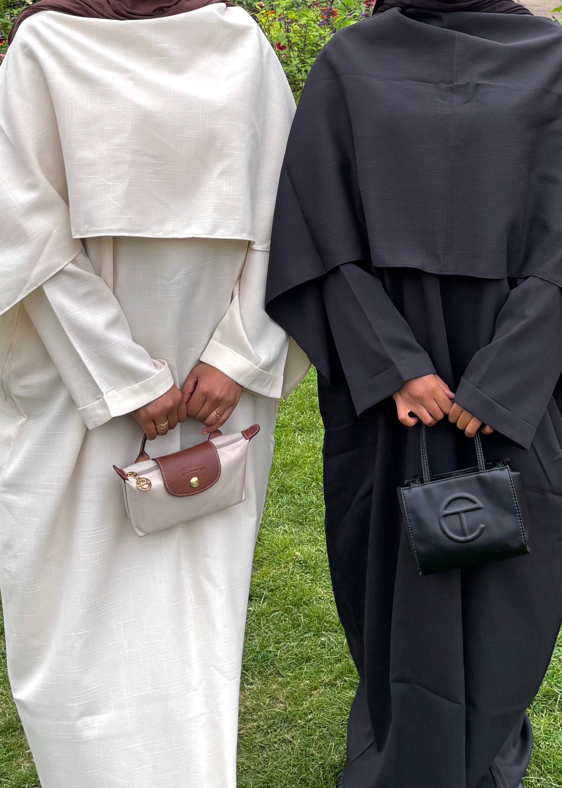 Detachable Shawl Abaya