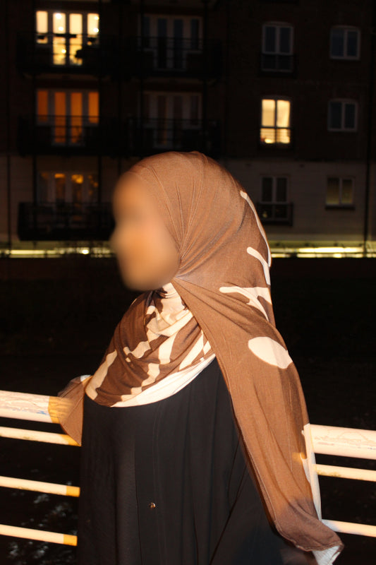 Jersey Cotton - Mocha Muse